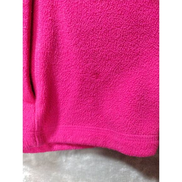 Vintage Y2K Old Navy Sweatshirt Womens Large Pink Full Zip Hoodie Barbiecore - Picture 8 of 11